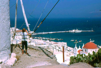 Mykonos le vieux port